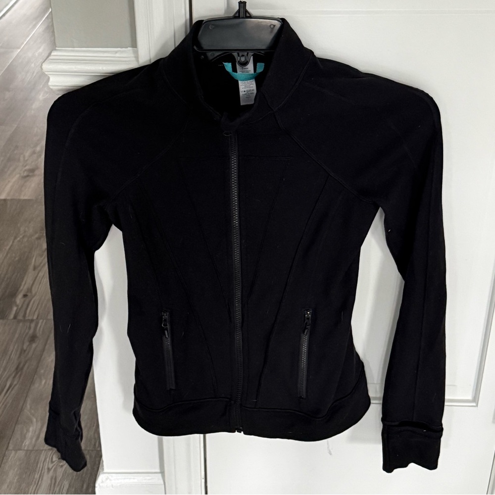 Ivivva Black Athletic Girls Jacket